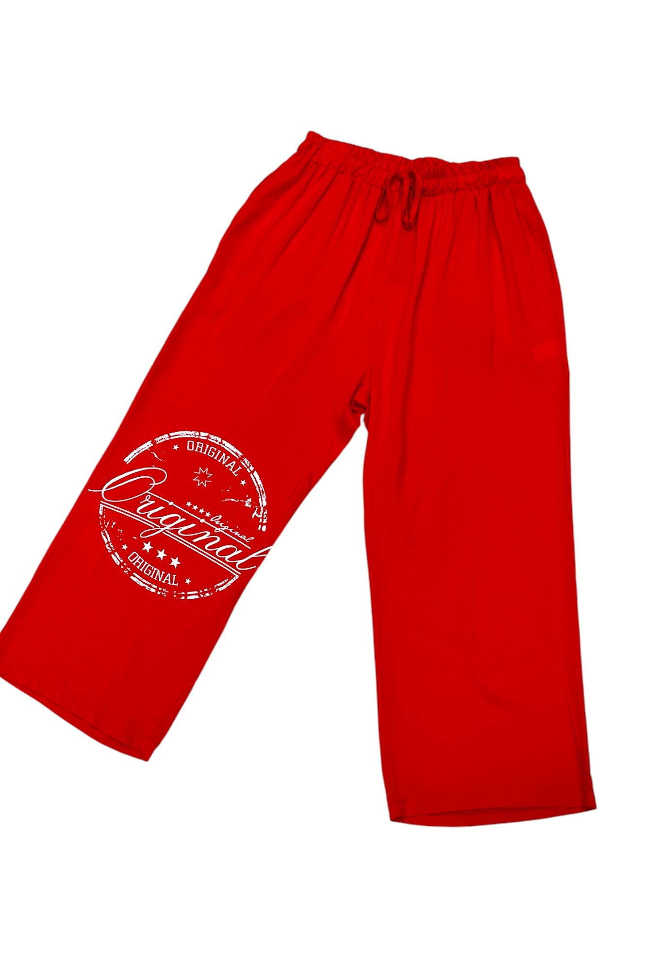 Hose aus Viskose mit Druck