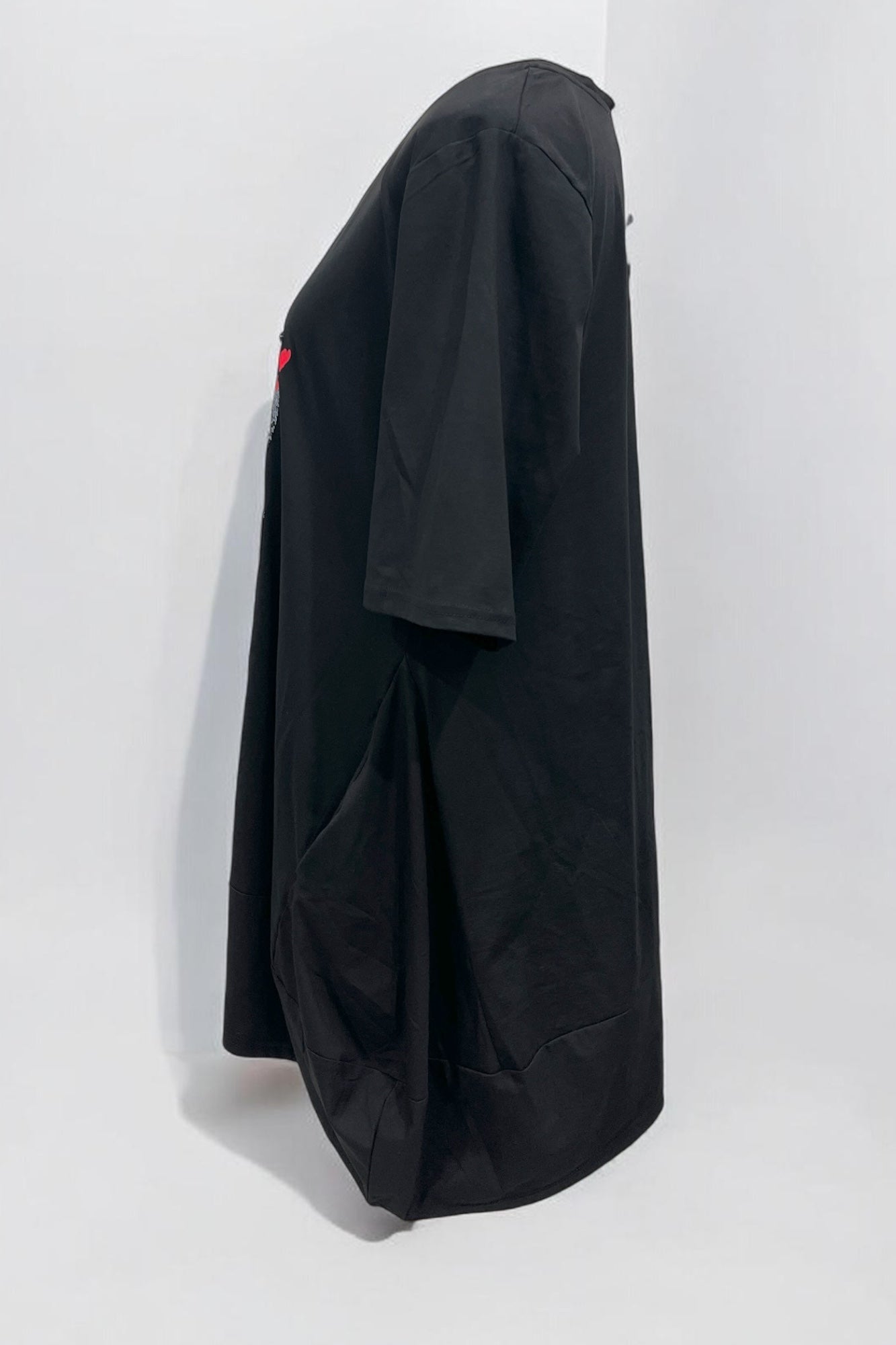 Tunic with appliqué