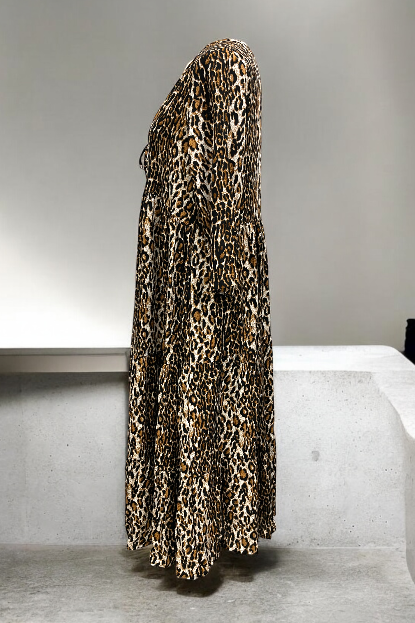 Leo-Kleid aus Viskose 9314