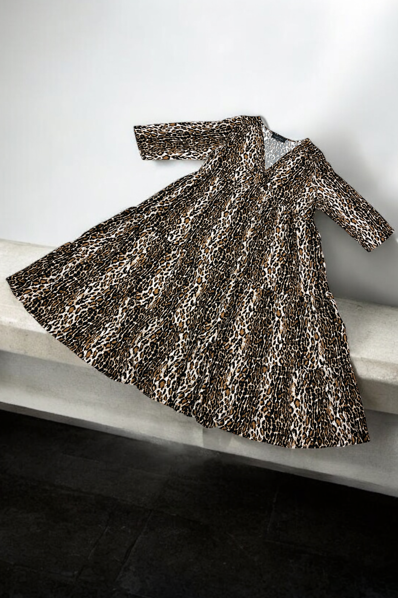 Leo-Kleid aus Viskose 9314