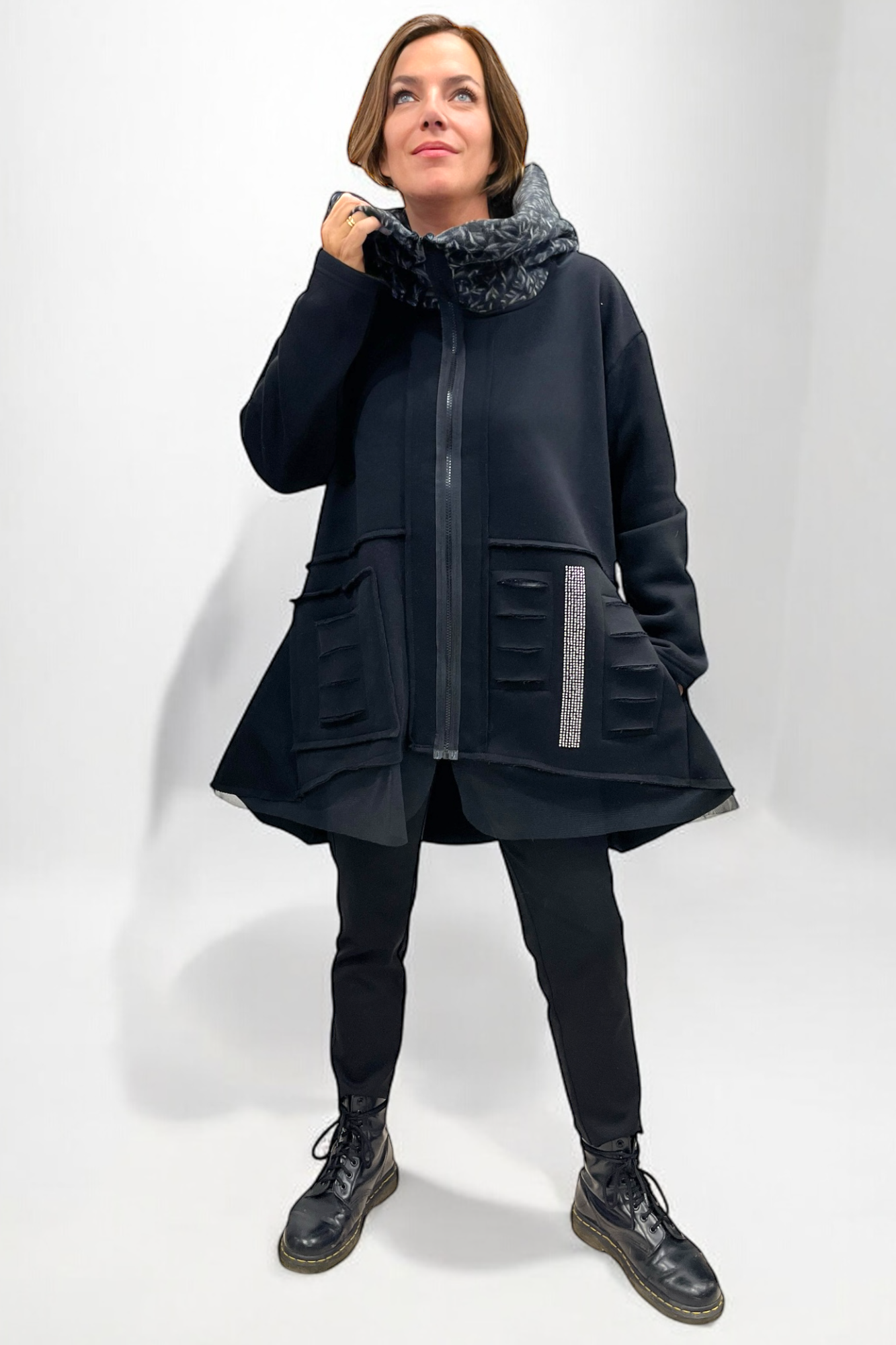 Jacke mit Applikationen 5499