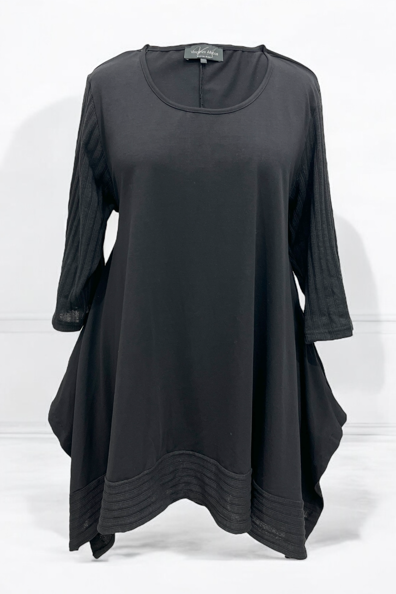 Tunika mit Strickeinsatz 7575