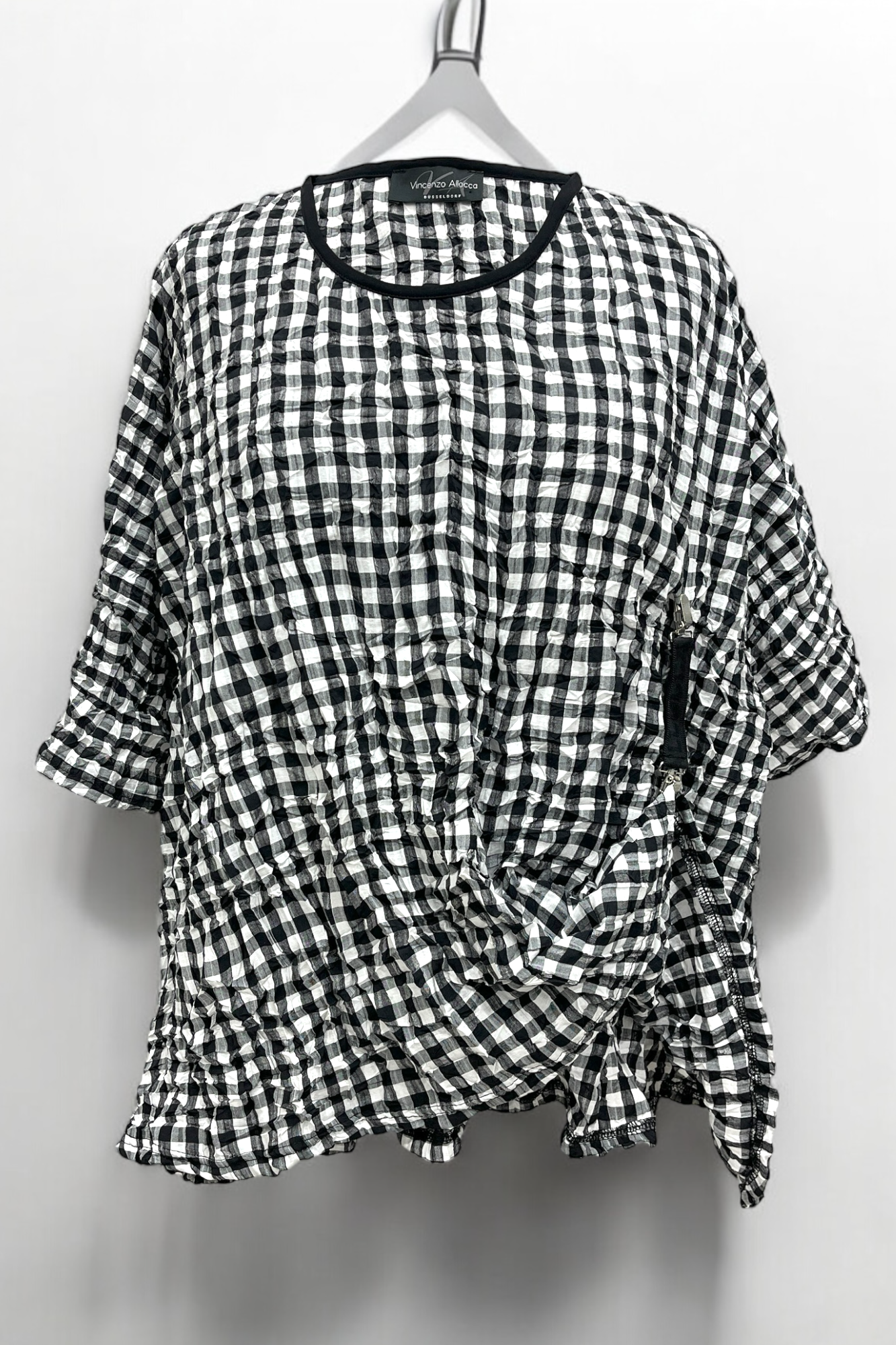 Boxy Shirt in Check 7128