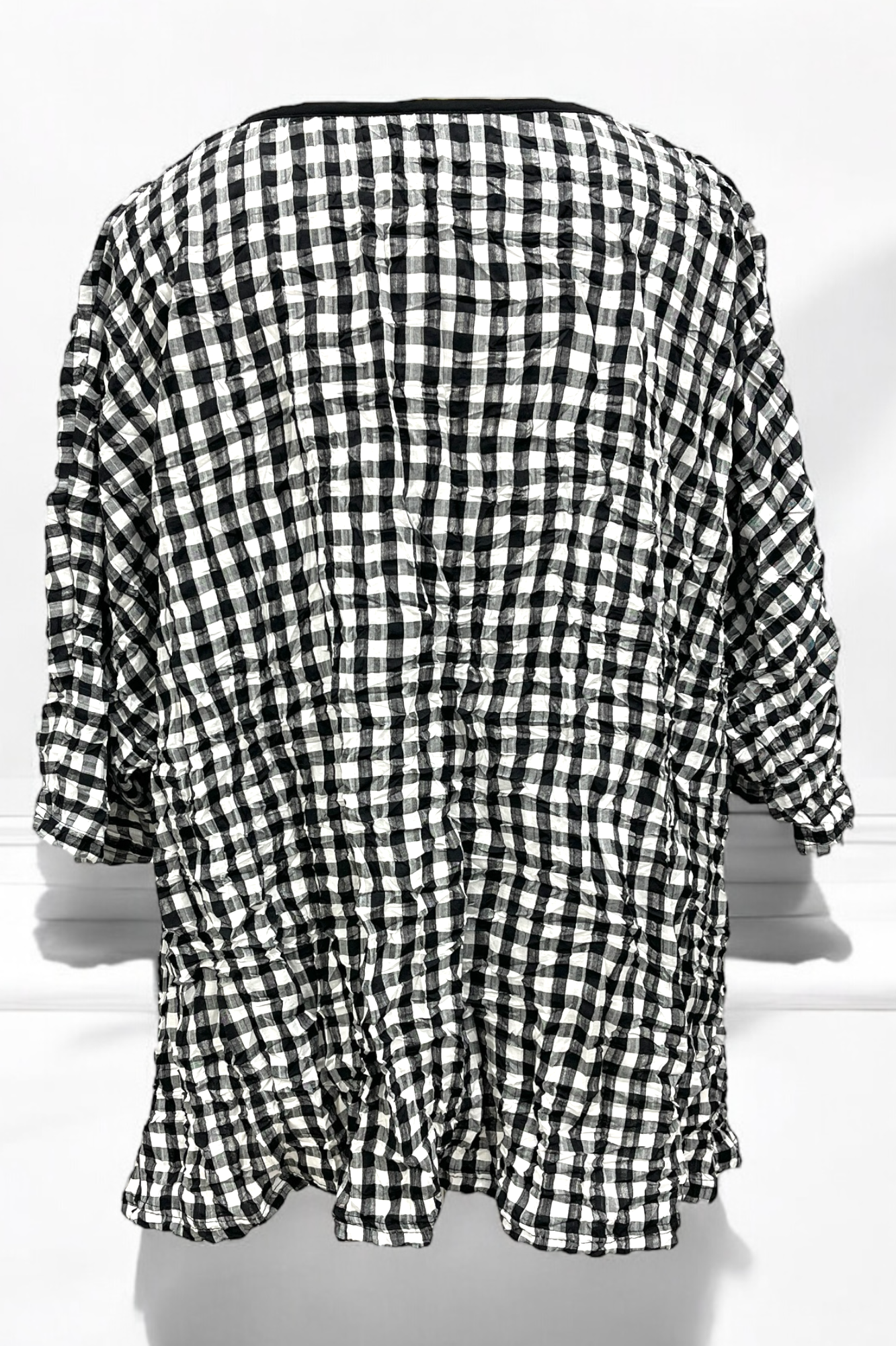 Boxy Shirt in Check 7128