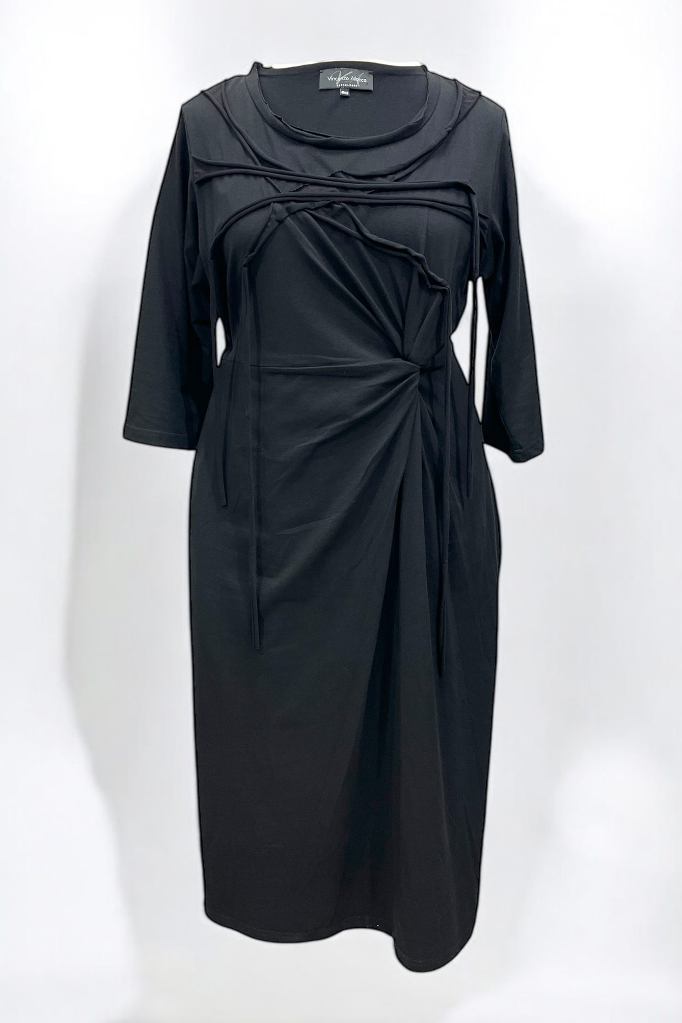 Kleid mit Zierband 9323