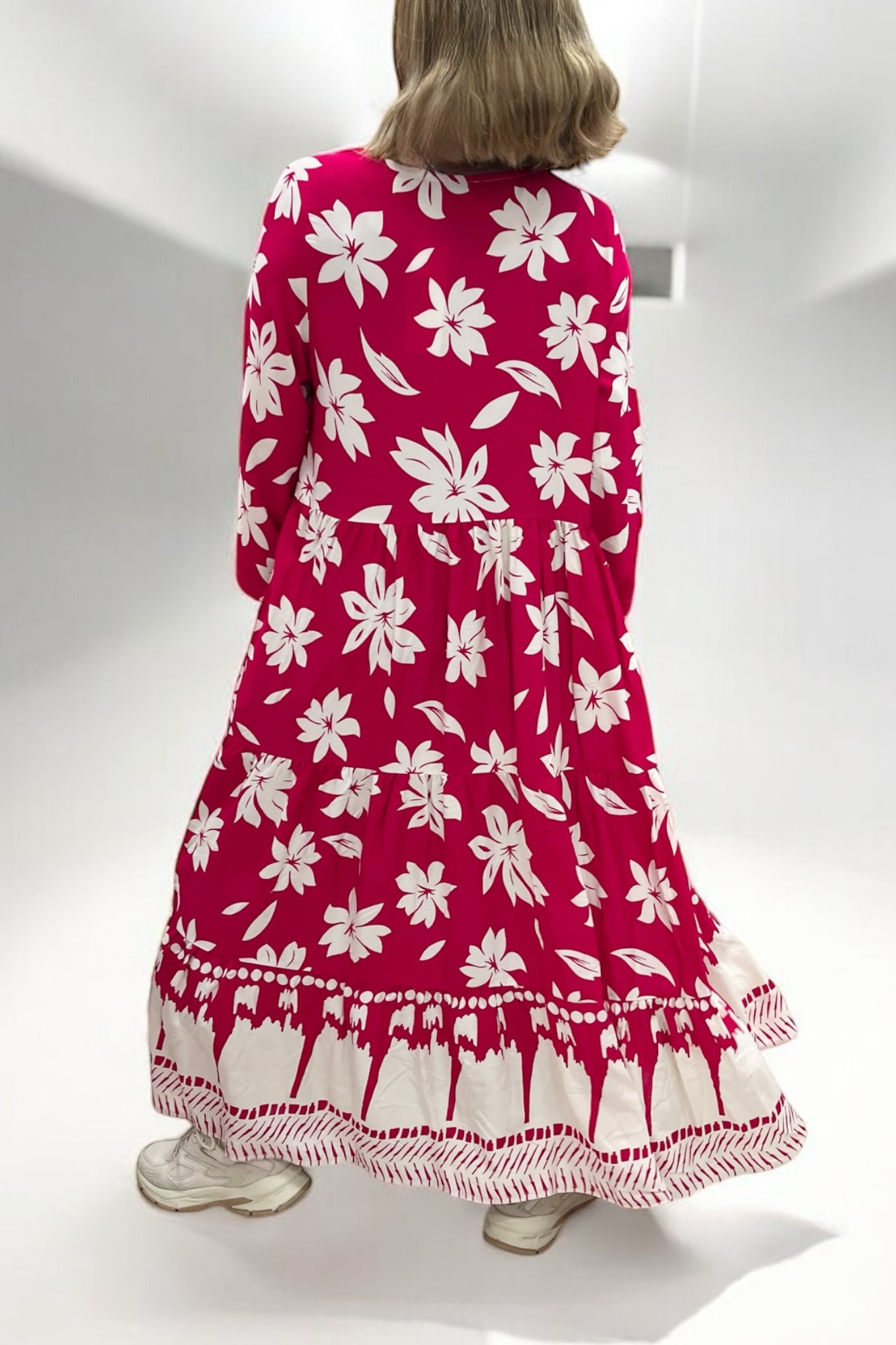 Boheme-Kleid Viskose 9314