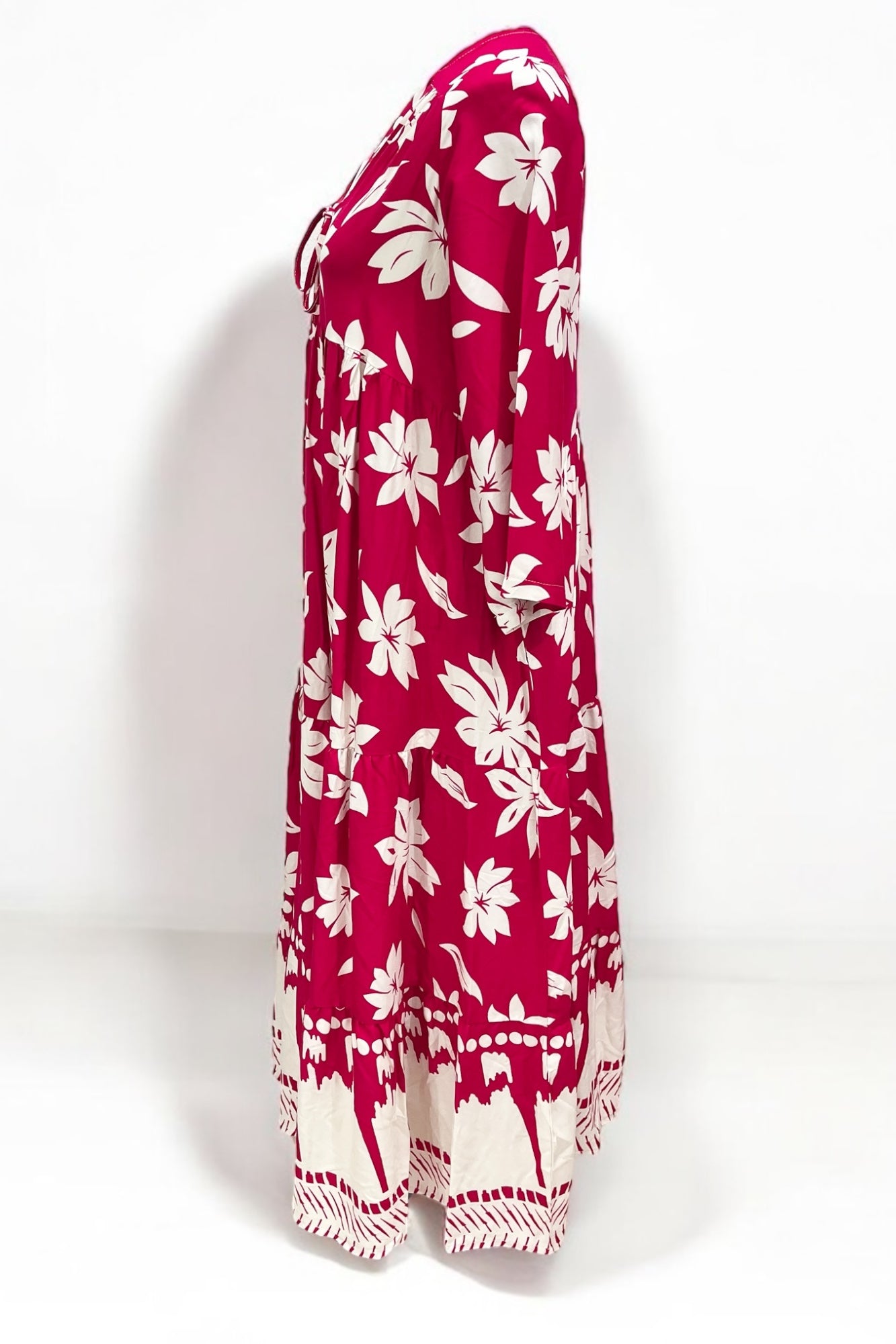 Boheme-Kleid Viskose 9314