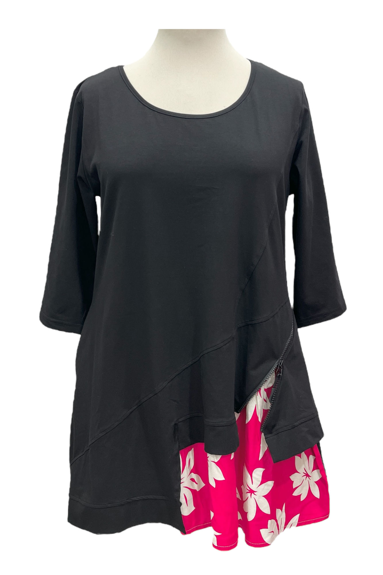 Tunika mit Zip 7579