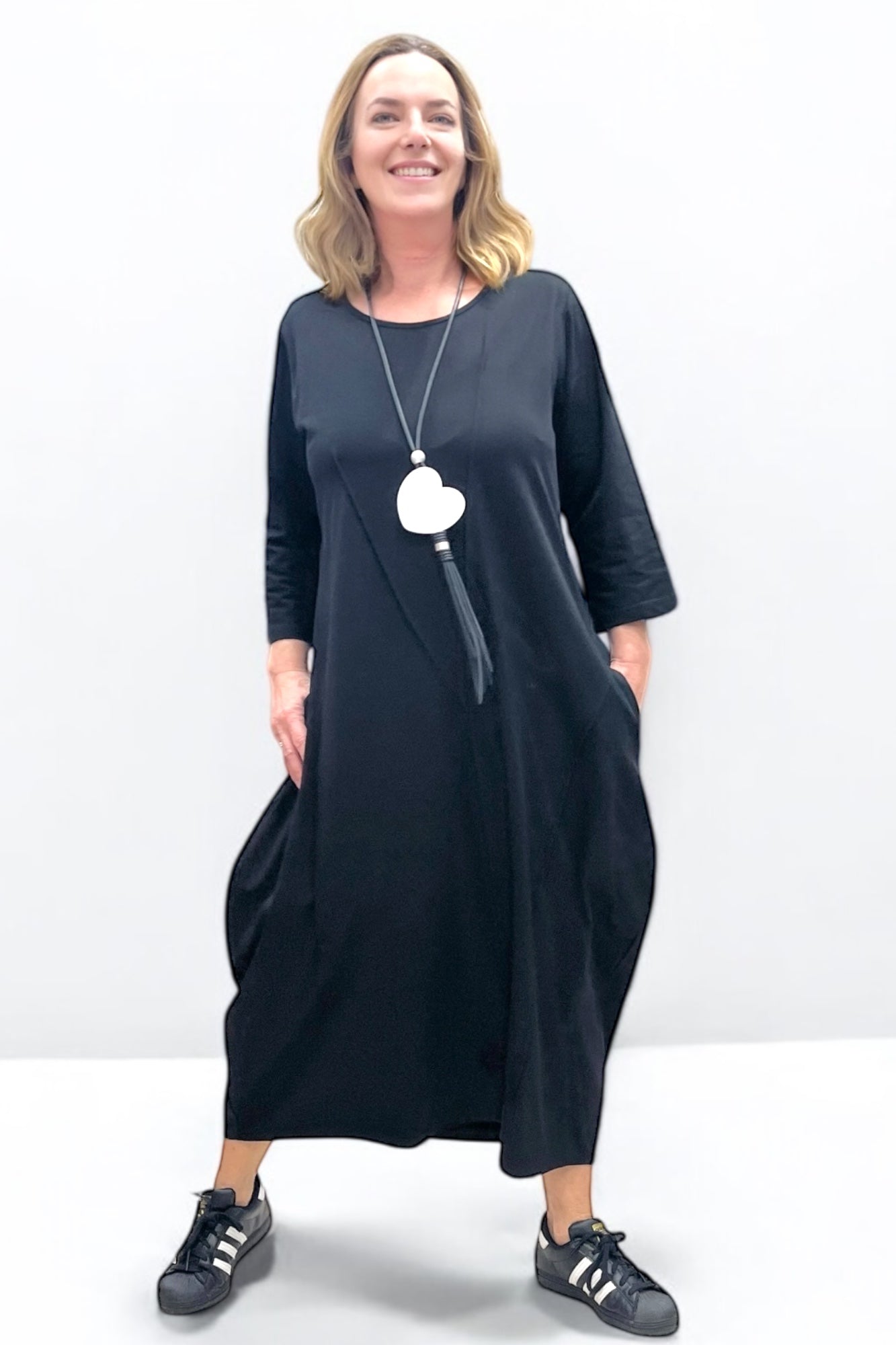 Ballonkleid mit Biesen 893