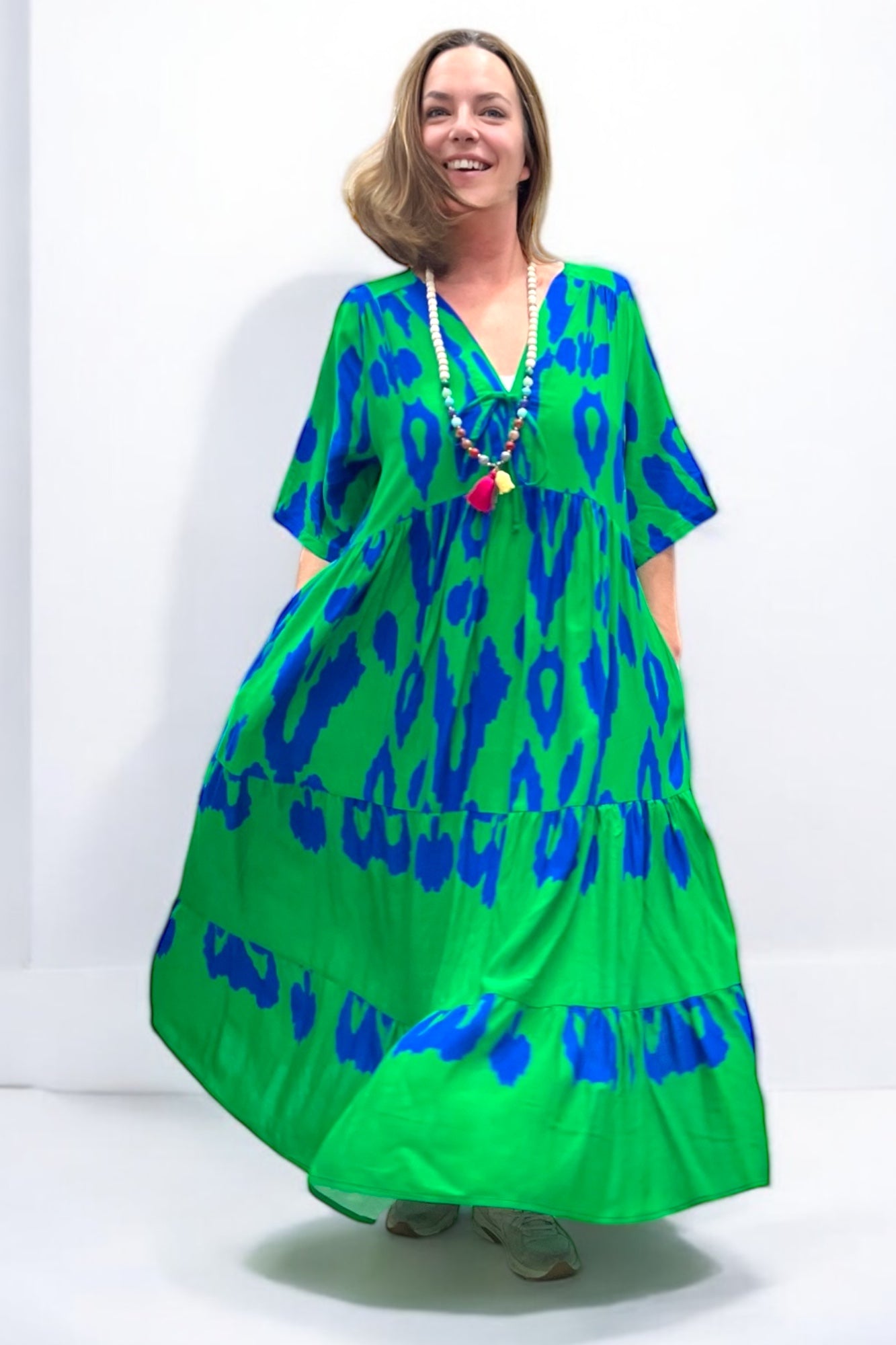 Boheme-Kleid Viskose 9314