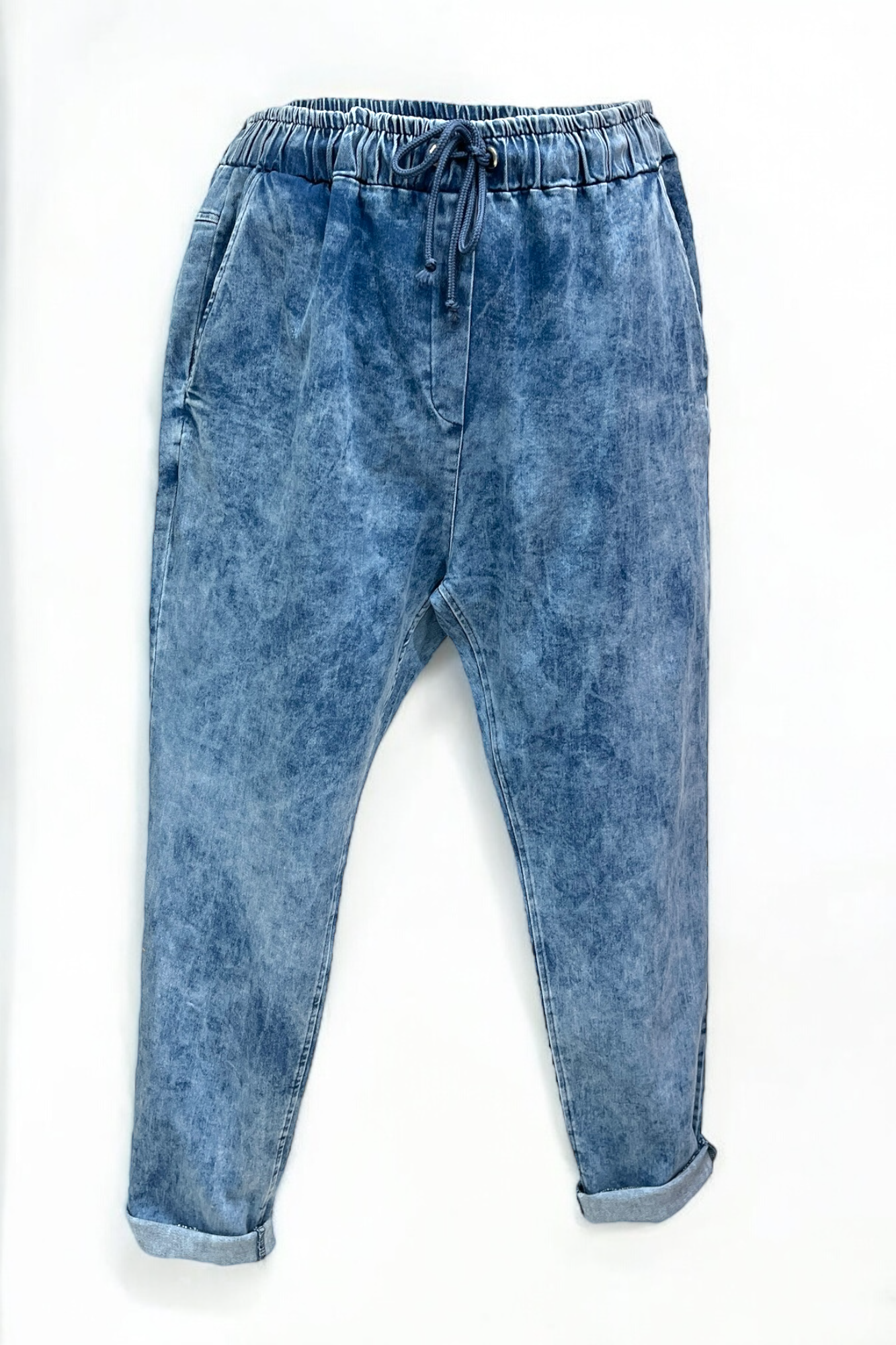 7/8 Jeans im Jogpant Style