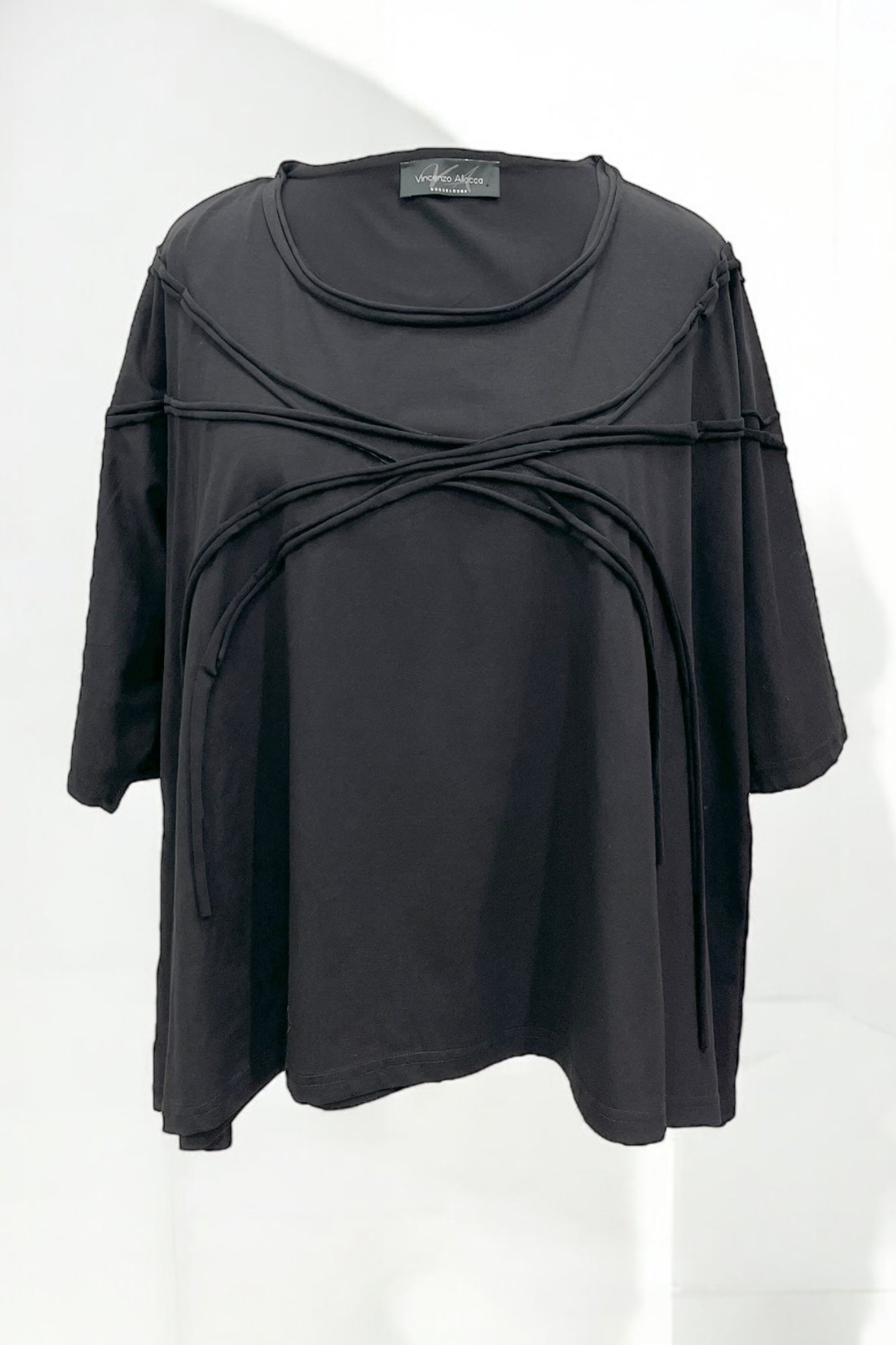 Shirt mit Zierbändern 7128