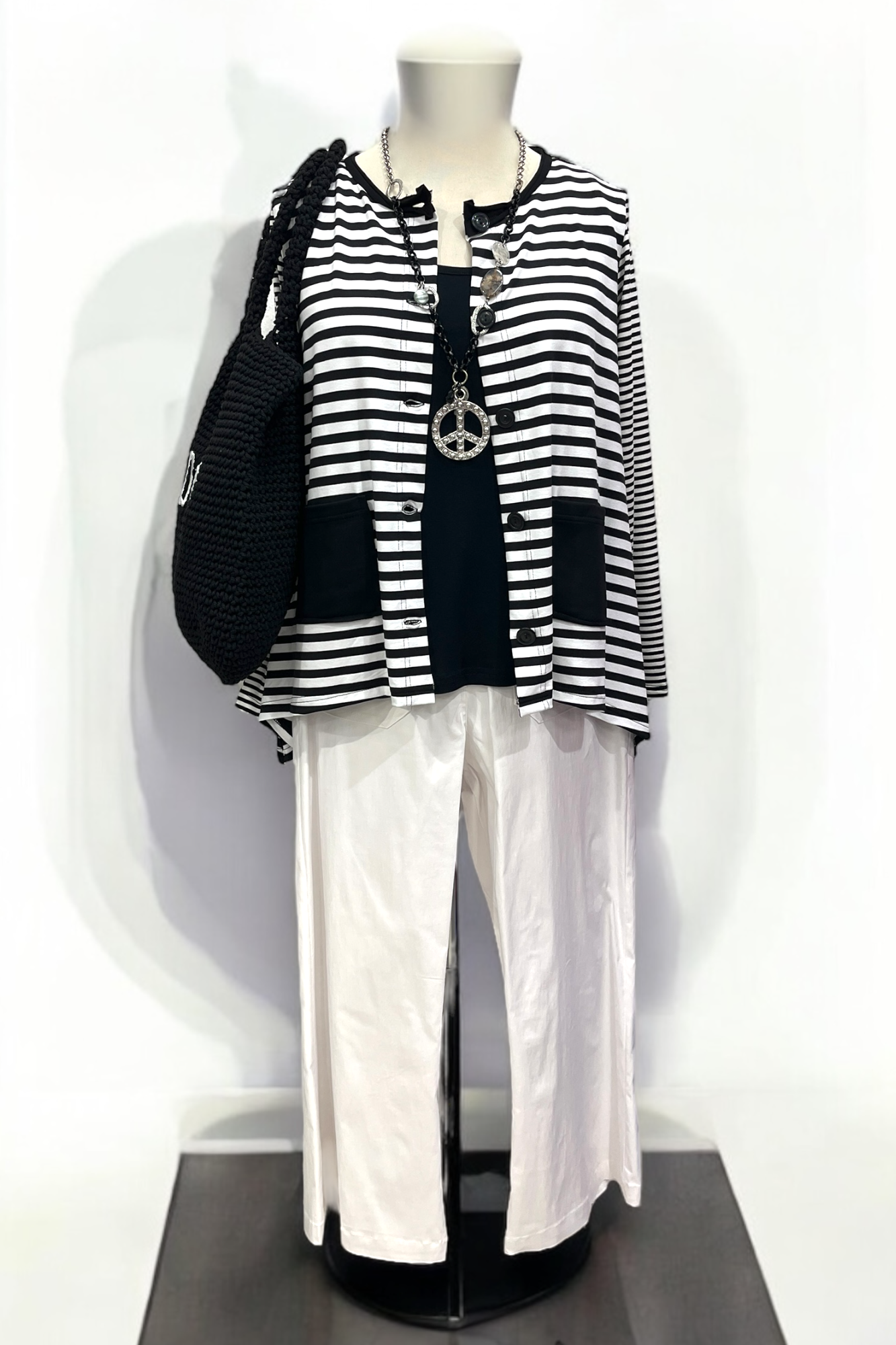 Jacke Streifen 5493