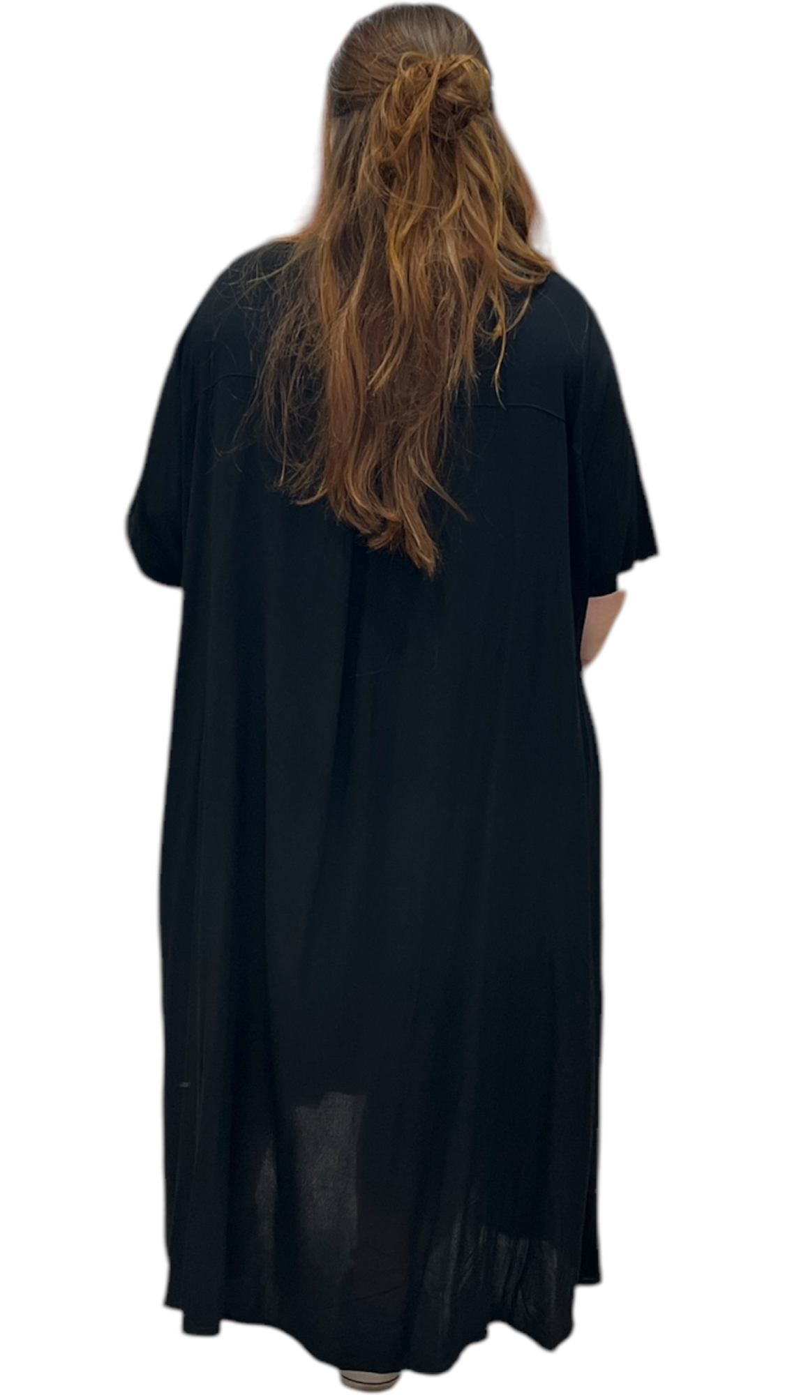 Viskosekleid mit Kette 9325
