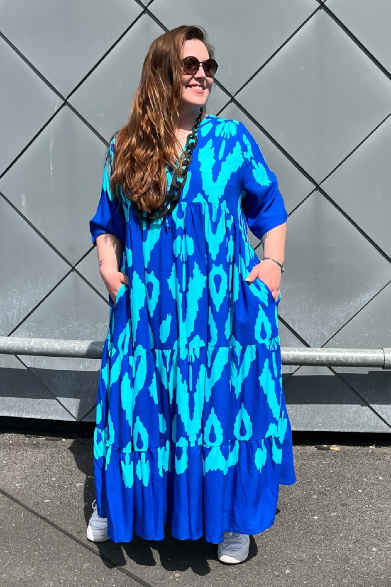 Boheme-Kleid Viskose 9314
