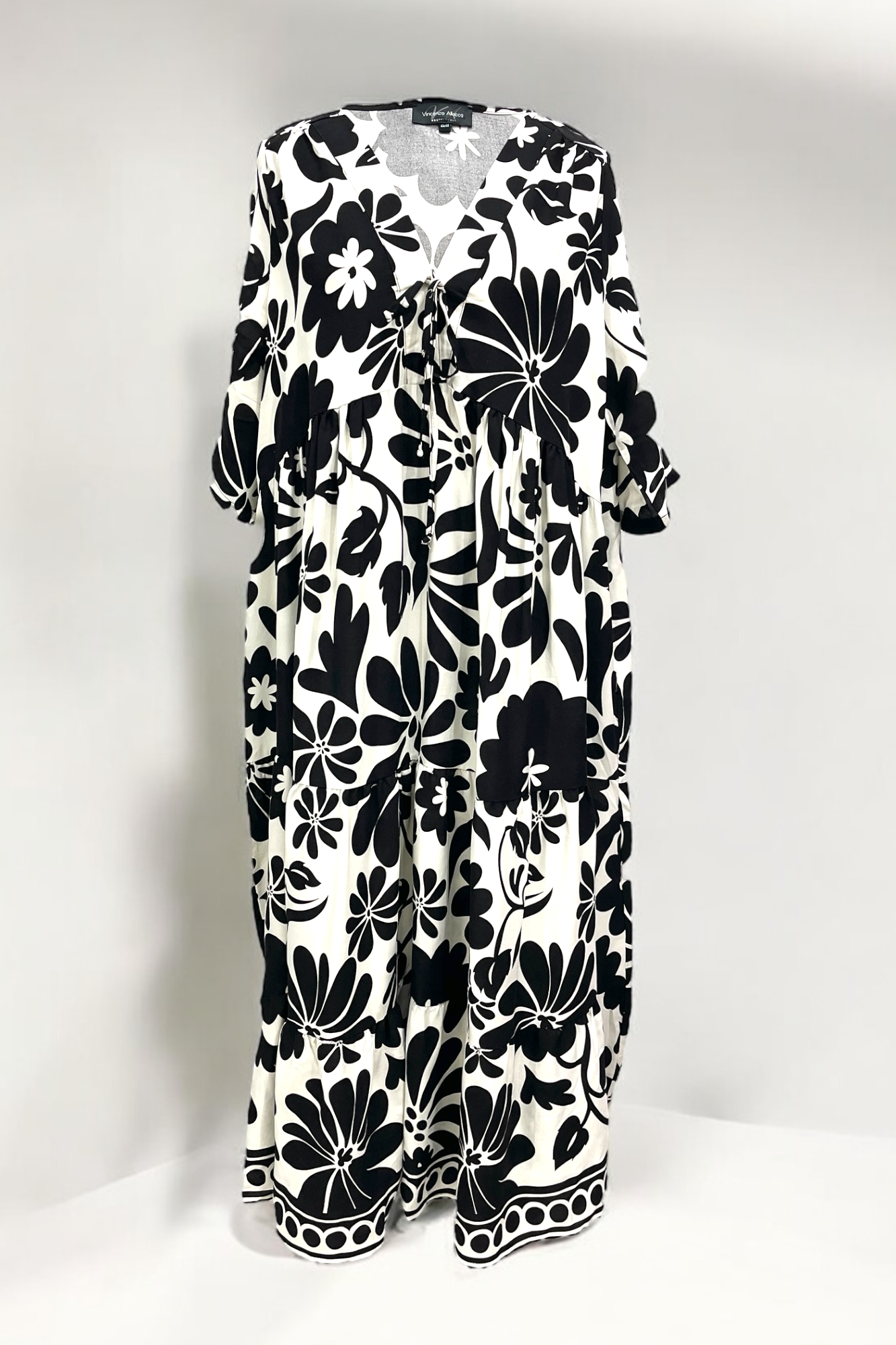 Bohemian dress viscose 9314