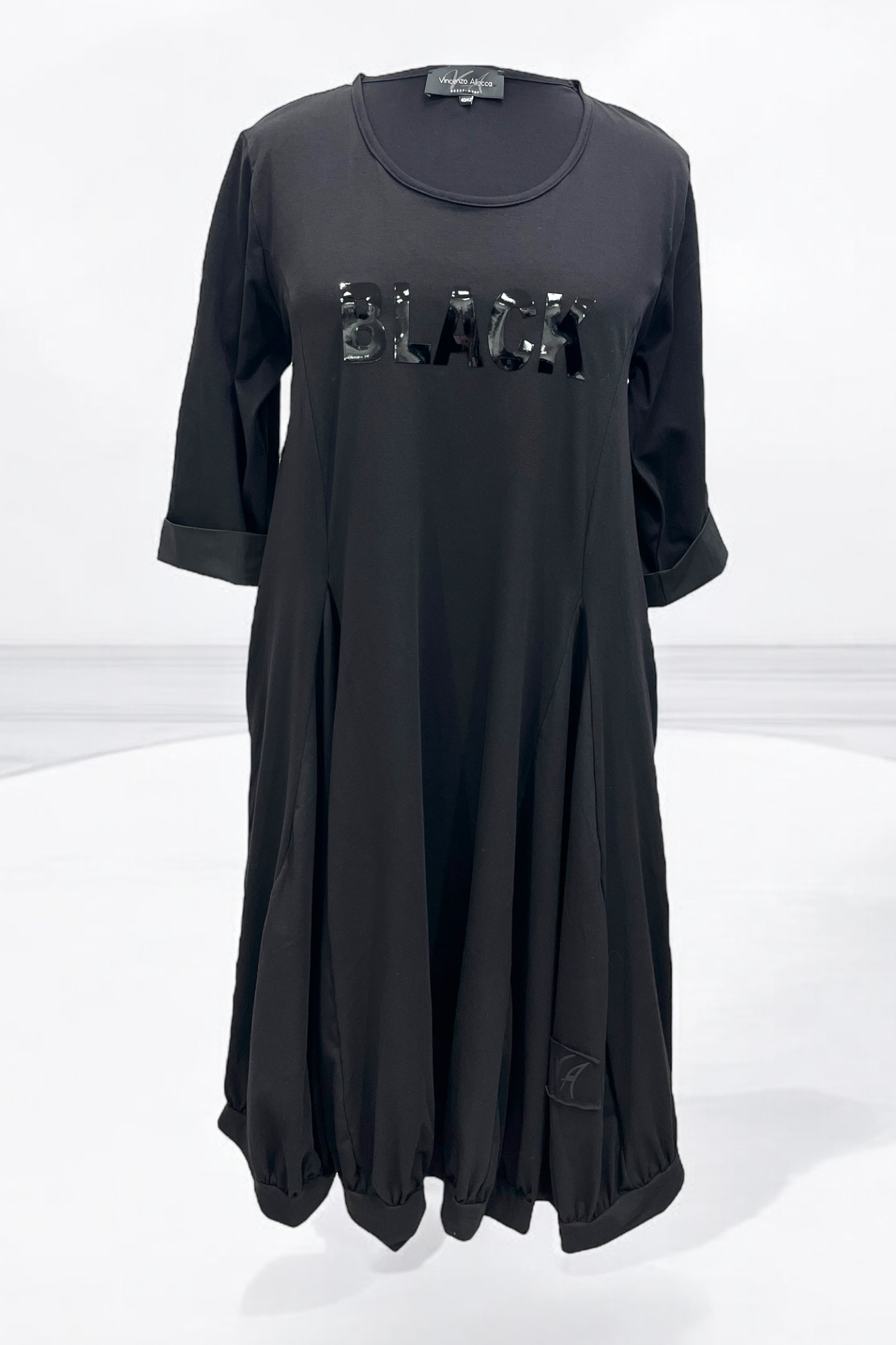 Balloon dress Black 887