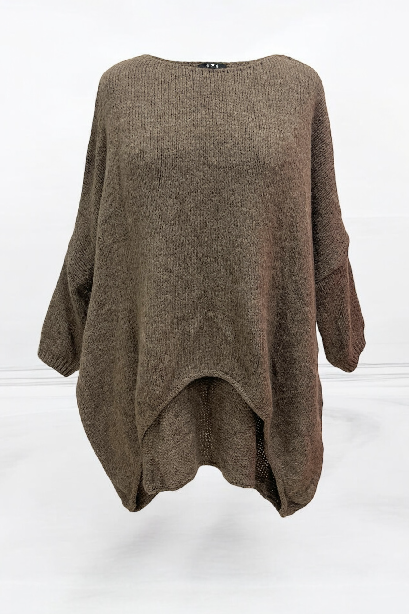 Oversized knitted sweater 3206