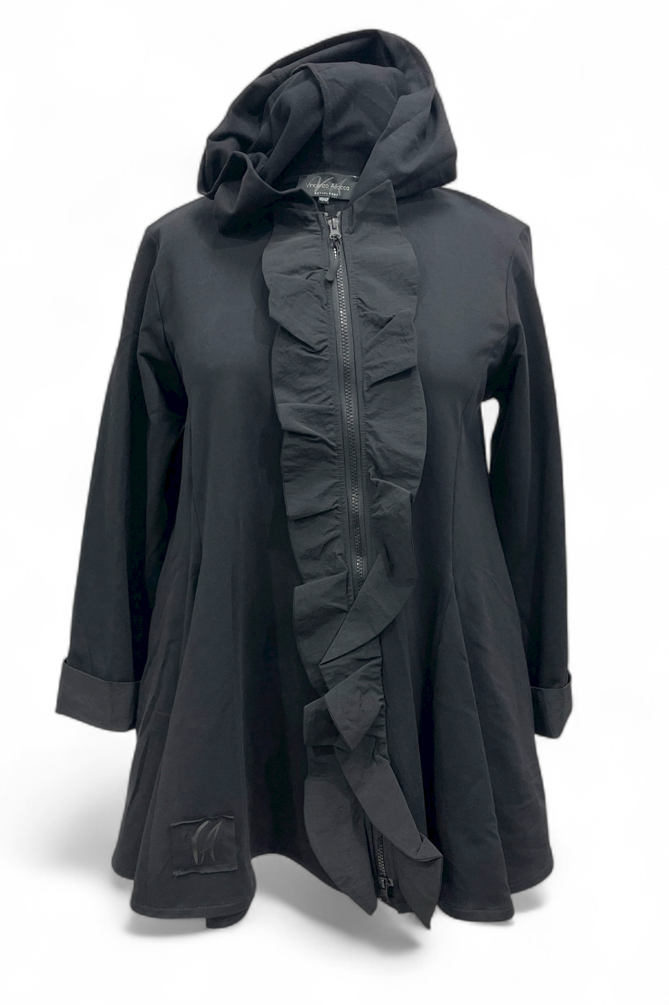 Jacke mit diagonalen Zip 5472