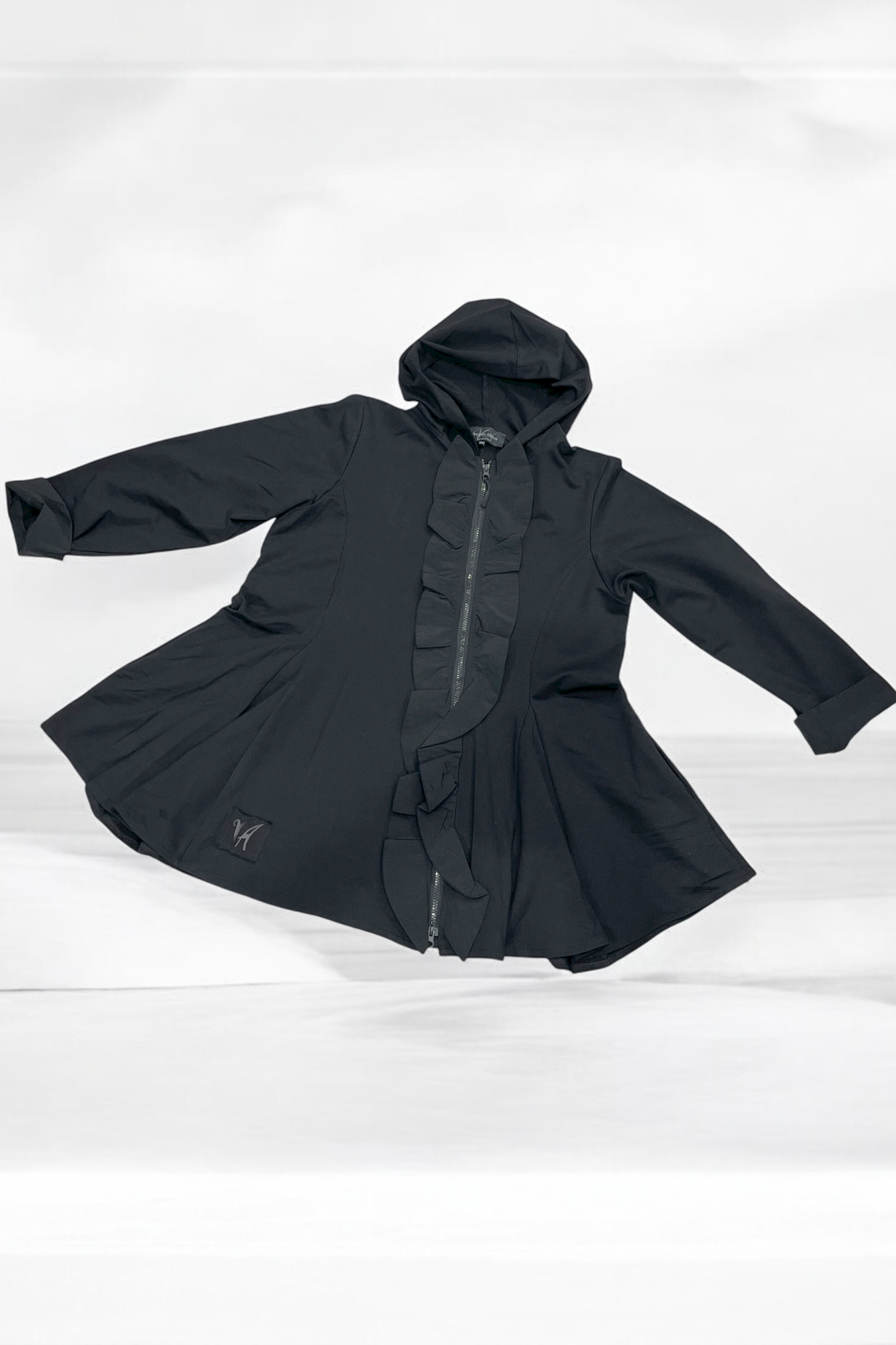 Jacke mit diagonalen Zip 5472