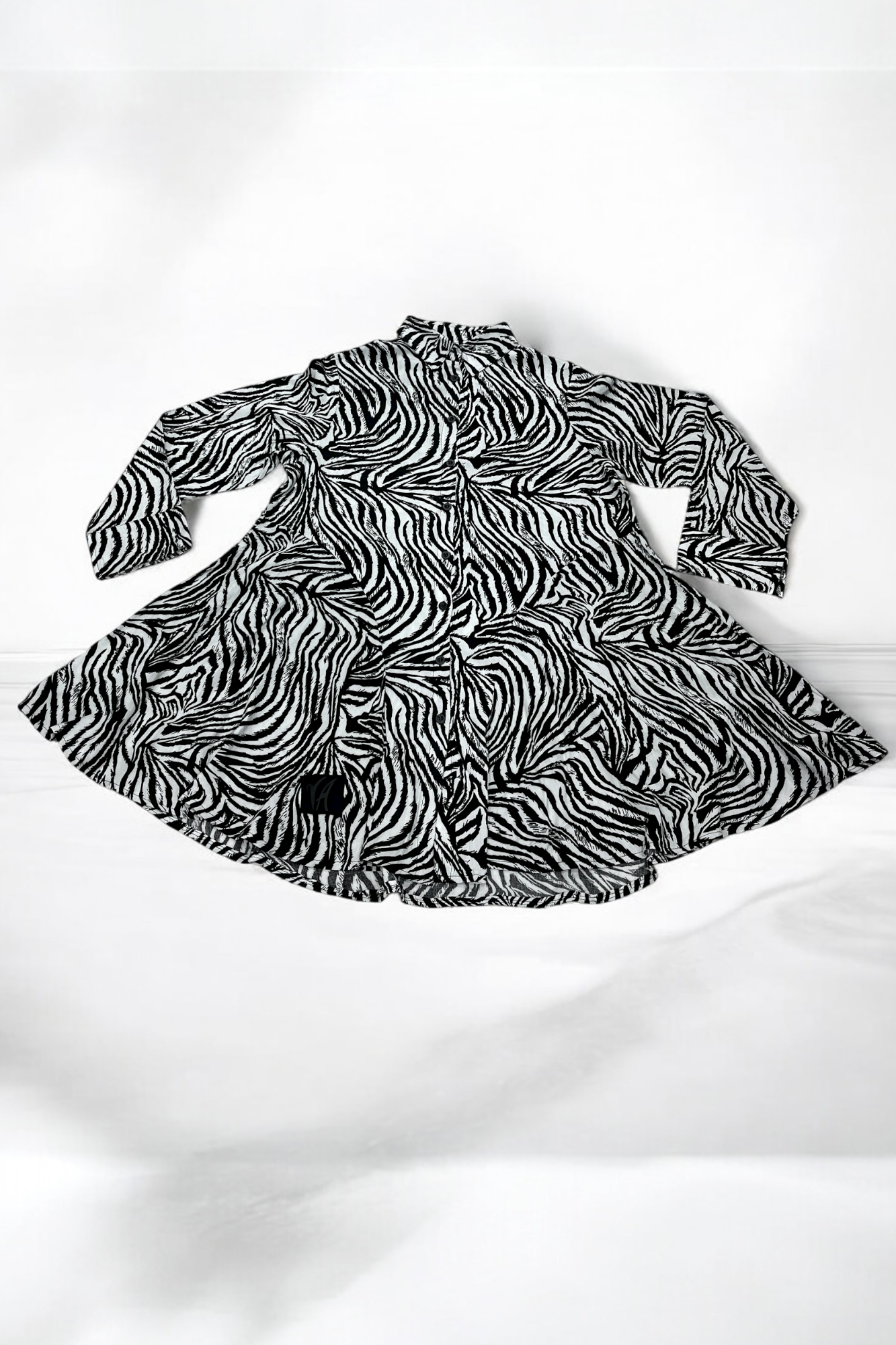 Bluse in Zebra-Print 124