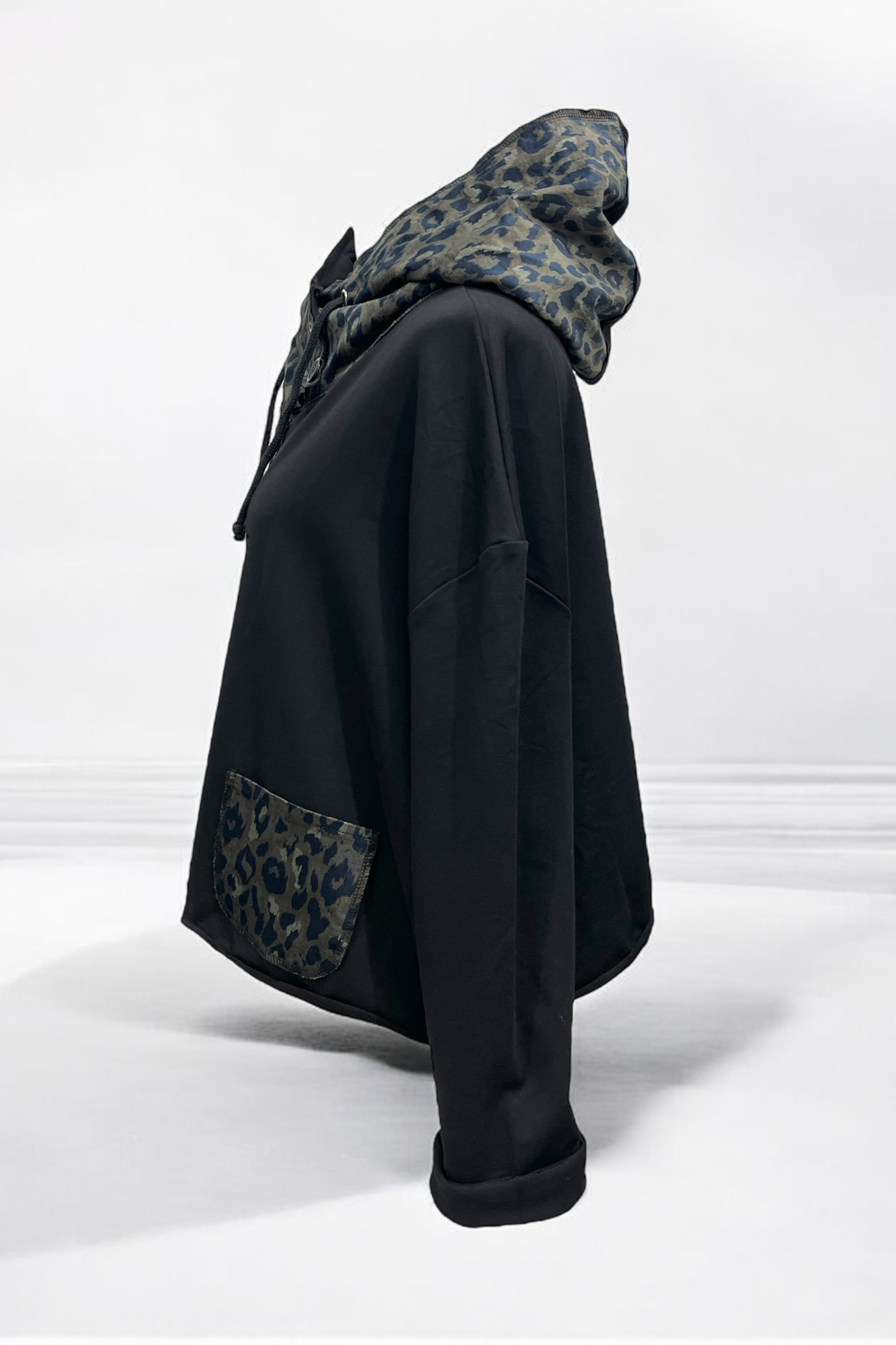 Kurzjacke Leo-Print 5495