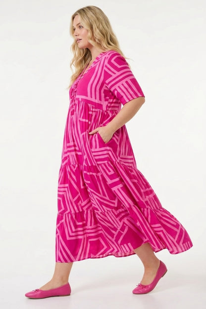 Bohemian Viscose Dress