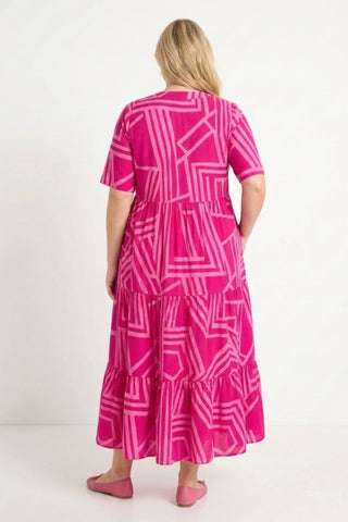 Boheme-Kleid Viskose