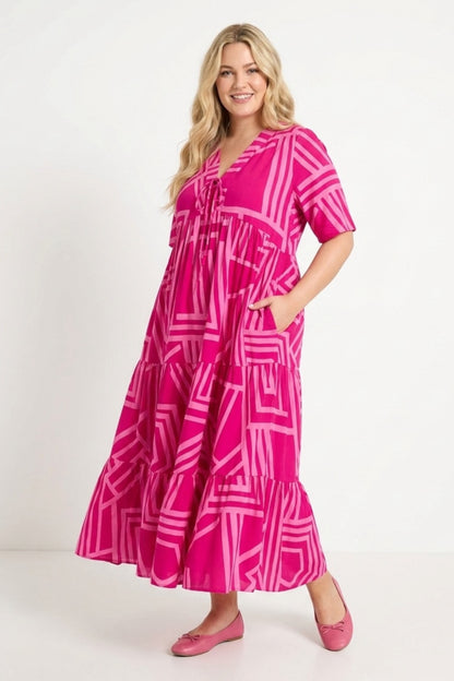 Bohemian Viscose Dress