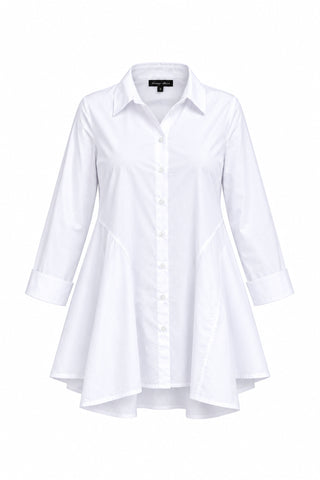 Bluse Anna aus Baumwoll-Stretch