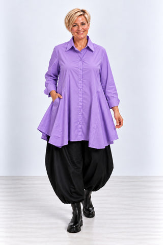 Bluse Anna aus Baumwoll-Stretch