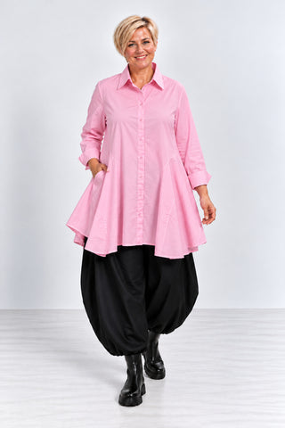 Bluse Anna aus Baumwoll-Stretch