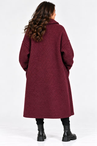 Bouclé Mantel Oversize
