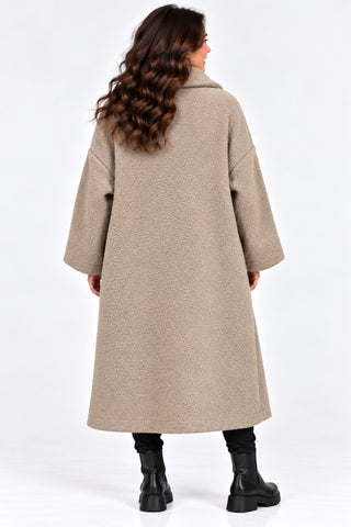 Bouclé Mantel Oversize
