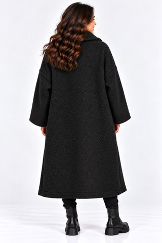 Bouclé Mantel Oversize