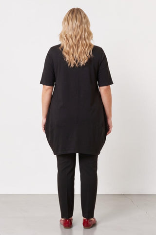 Tunika mit Strass-Applikation