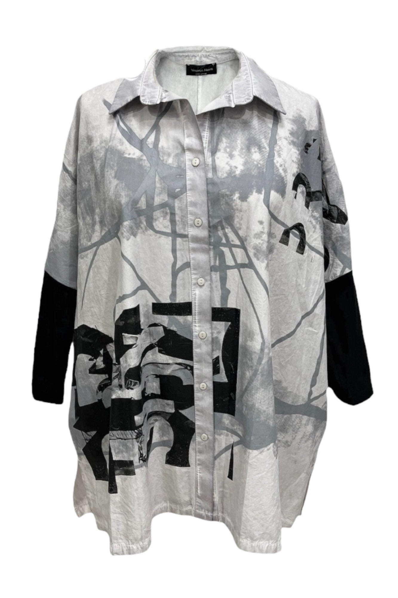 Shirt Print Light Grey