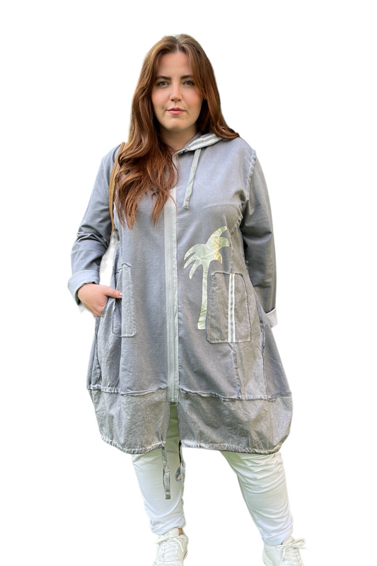 Lightweight jersey coat