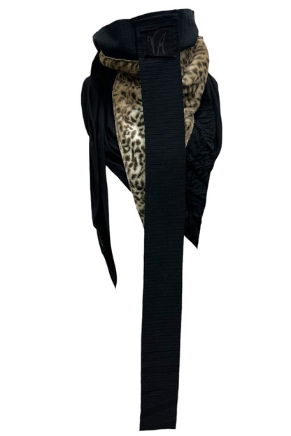 Dreieckschal mit Fellimitat