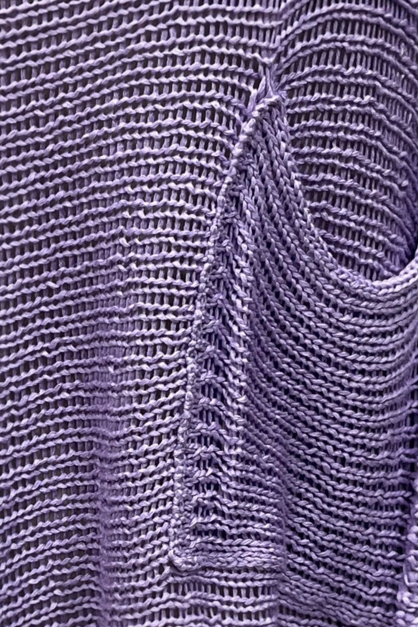 Top aus Bändchengarn