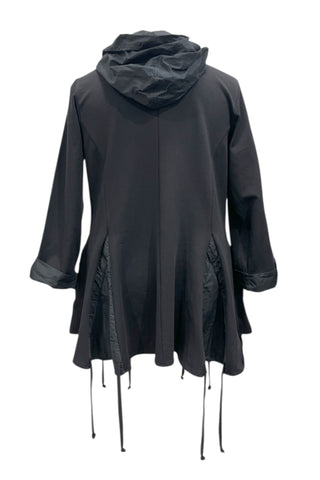 Jacke im Stoff-Mix