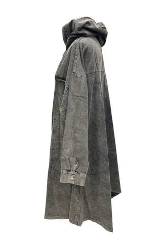 Jeansmantel im Used-Style