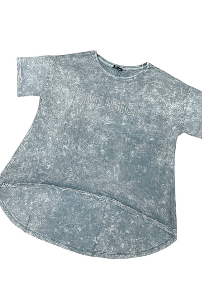 Shirt Batik mit Nieten