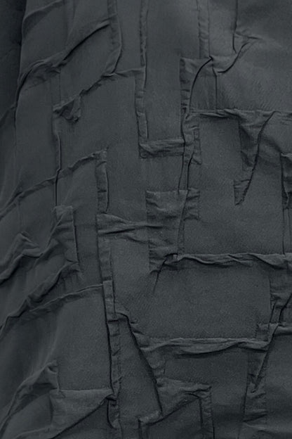 Kurze Jacke im Jaquard-Crash