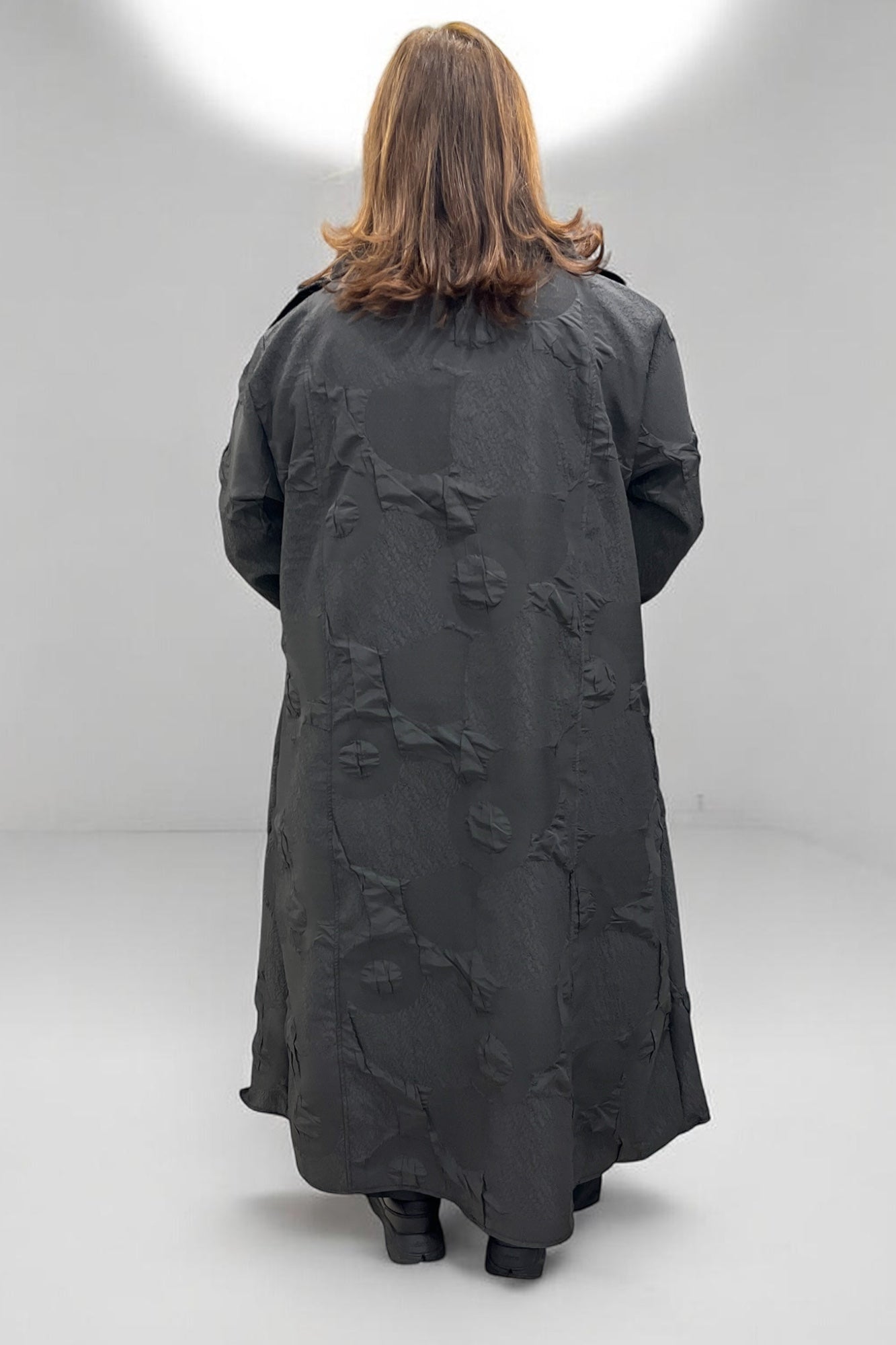 Leichter Sommermantel in Jaquard