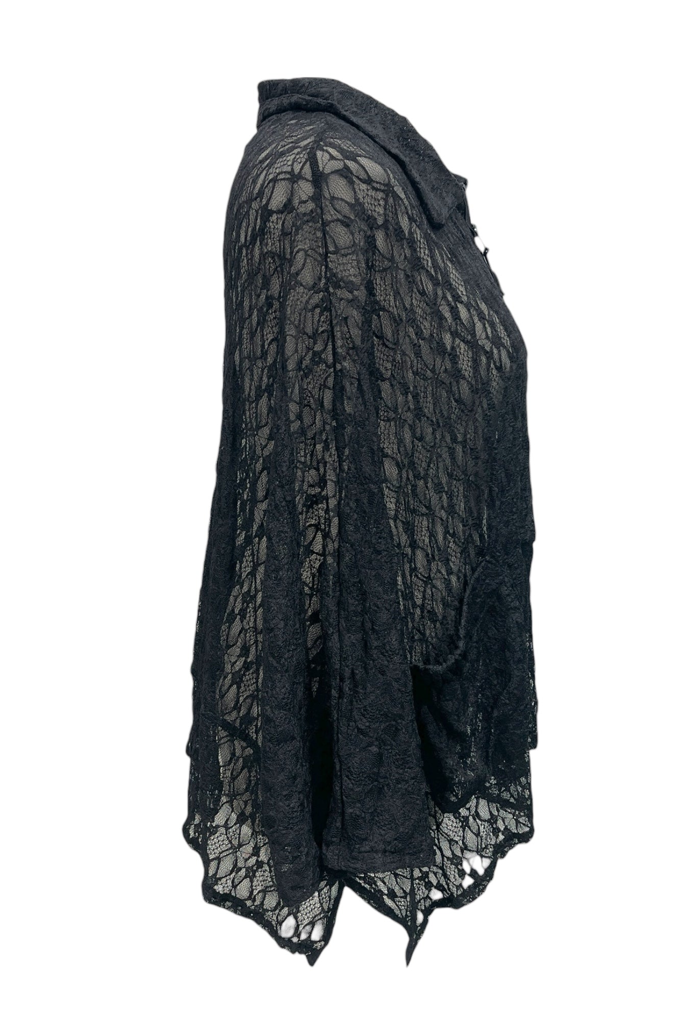 Kurze Jacke in Spitze