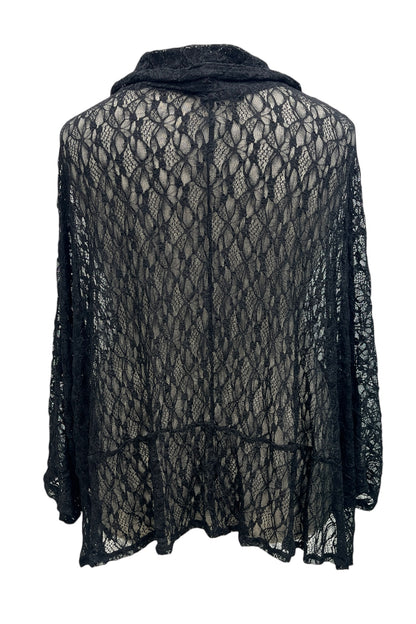 Kurze Jacke in Spitze