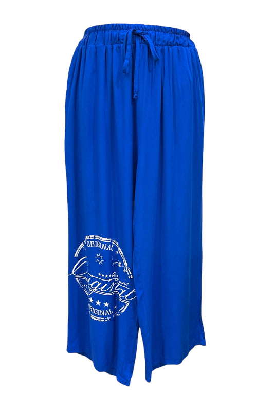 Hose aus Viskose mit Druck