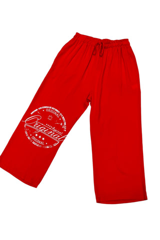 Hose aus Viskose mit Druck