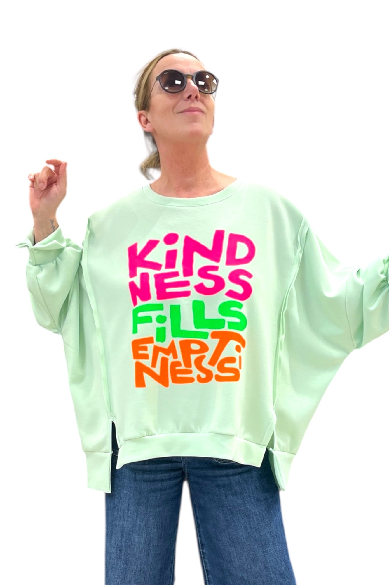 Sweater mit Aufdruck